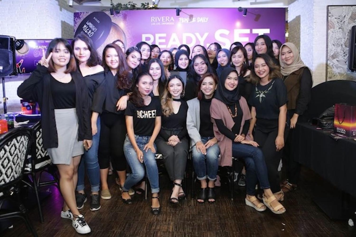 Shopping Race dan Makeup Challenge Bersama Rivera Cosmetics